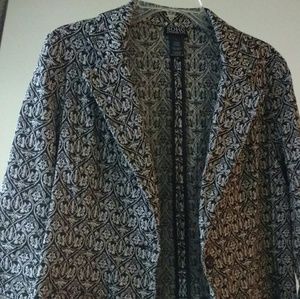 SoHo blazer black and white